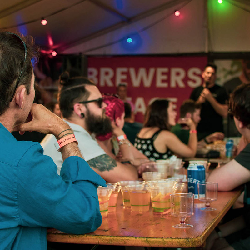 Sample free tastings and learn more at the Brewers Stage Master Classes